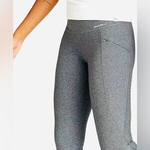 Eddie Bauer Performance Capri Leggings Size  Large Gray